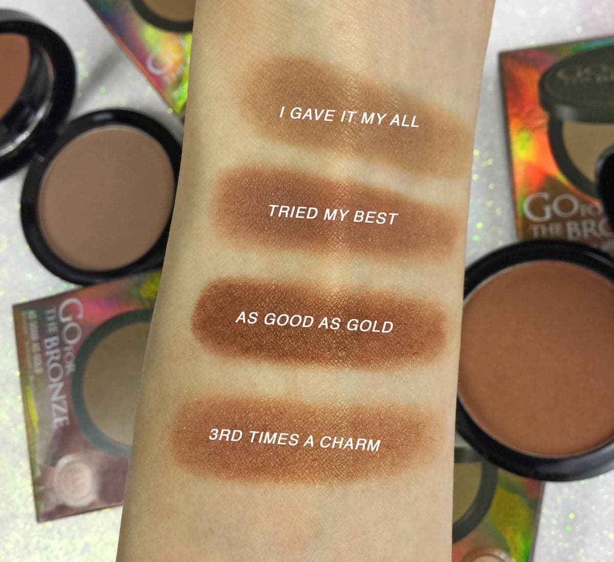Rude Go For The Bronze Bronzer - TESTER