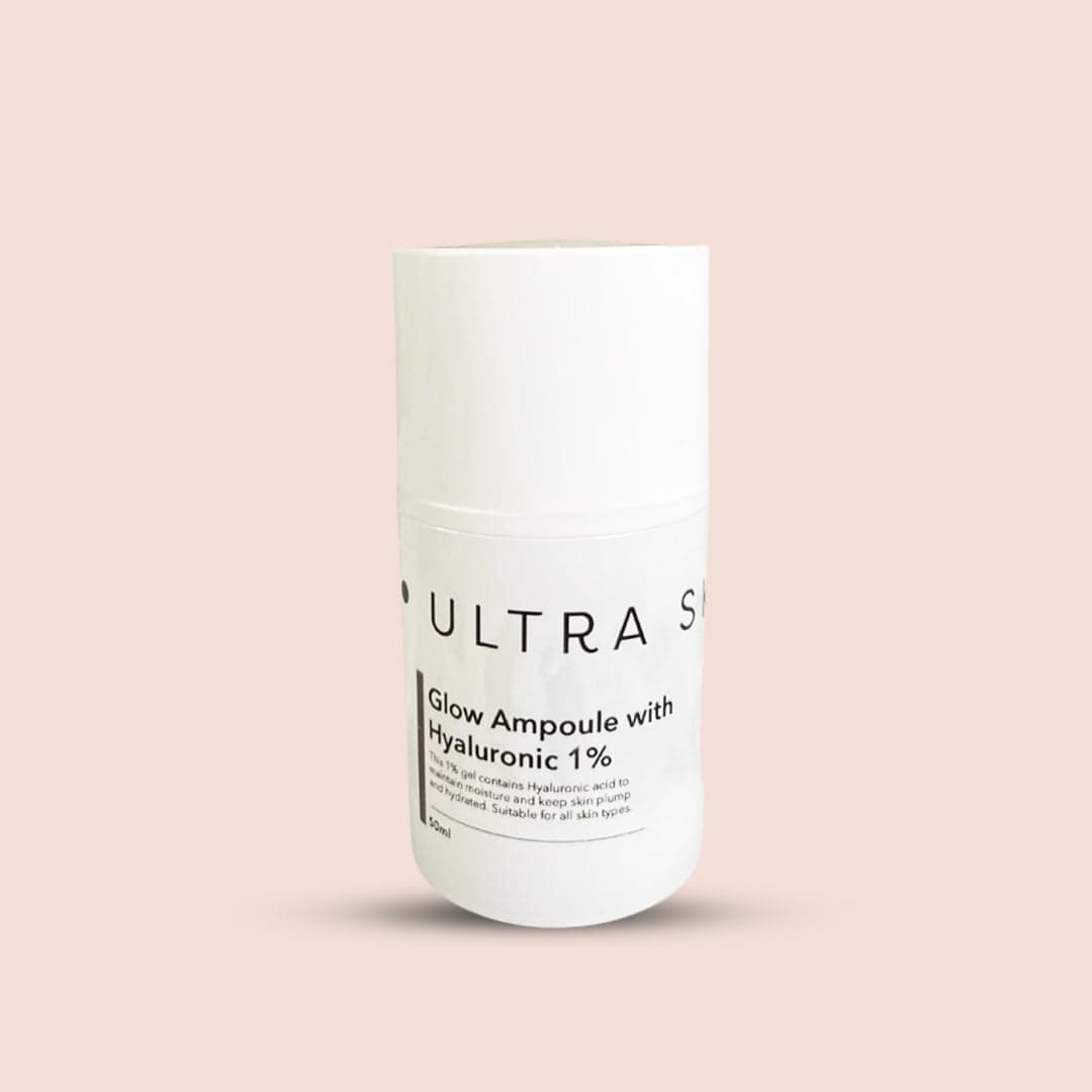 Ultra Skin Glow Ampoule With Hyaluronic 1% 50ml