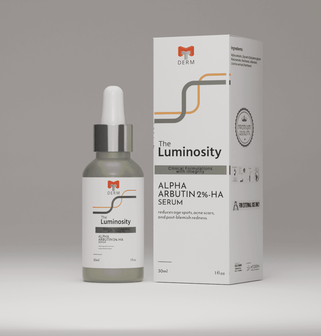 MT Derm The Luminosity Alpha Arbutin 2% HA Serum 30ml