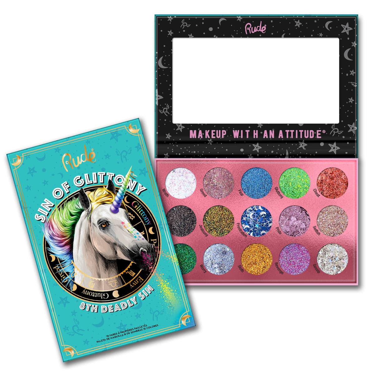 Rude Sin of Glittony Glitter Palette