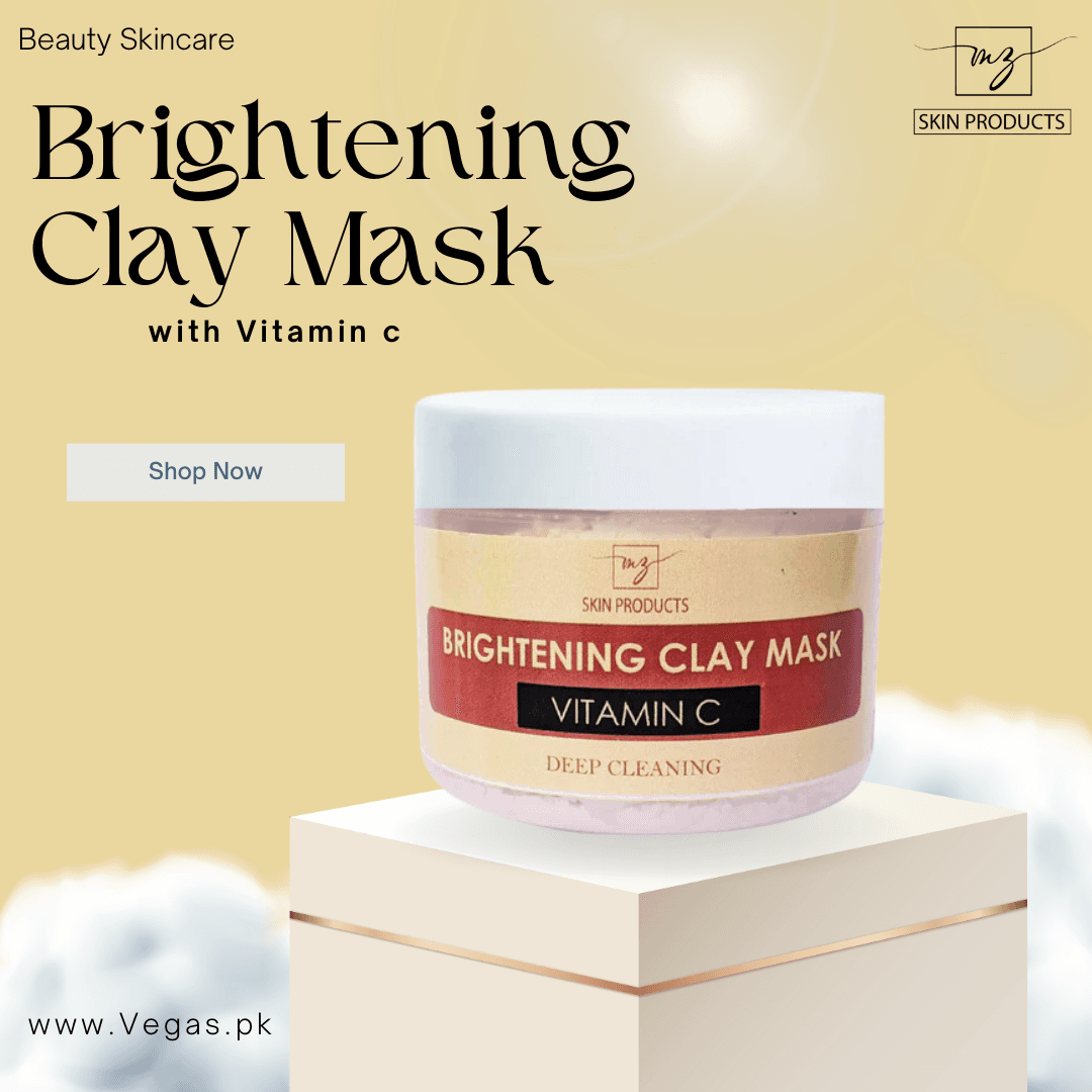 MZ Skin Brightening Face Mask With Vitamin C 200g - TESTER