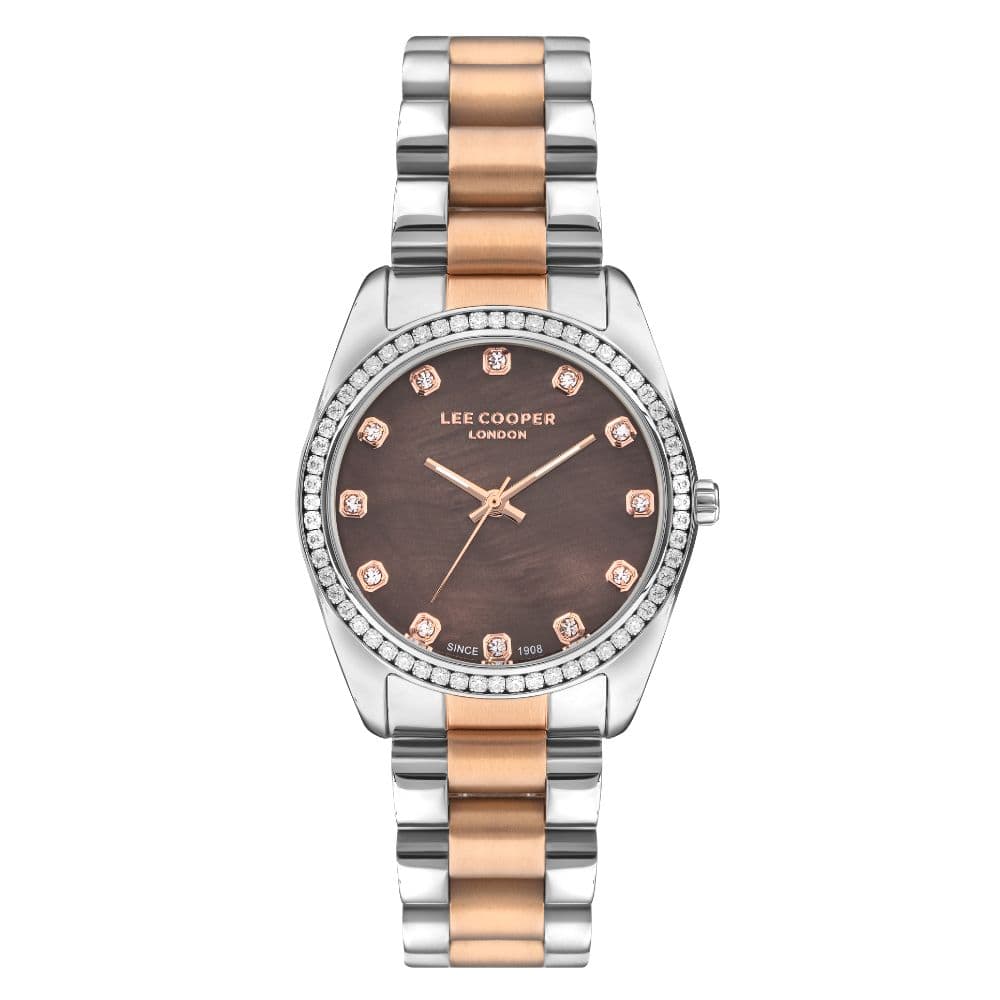 Lee Cooper Ladies Super Metal Watch LC07478.540 Brown