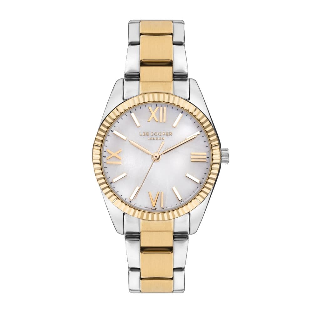Lee Cooper Ladies Super Metal Watch LC07868.220 White Mop