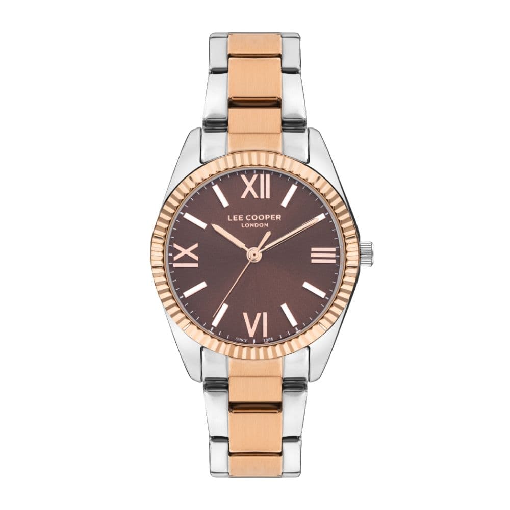 Lee Cooper Ladies Super Metal Watch LC07868.540 Brown