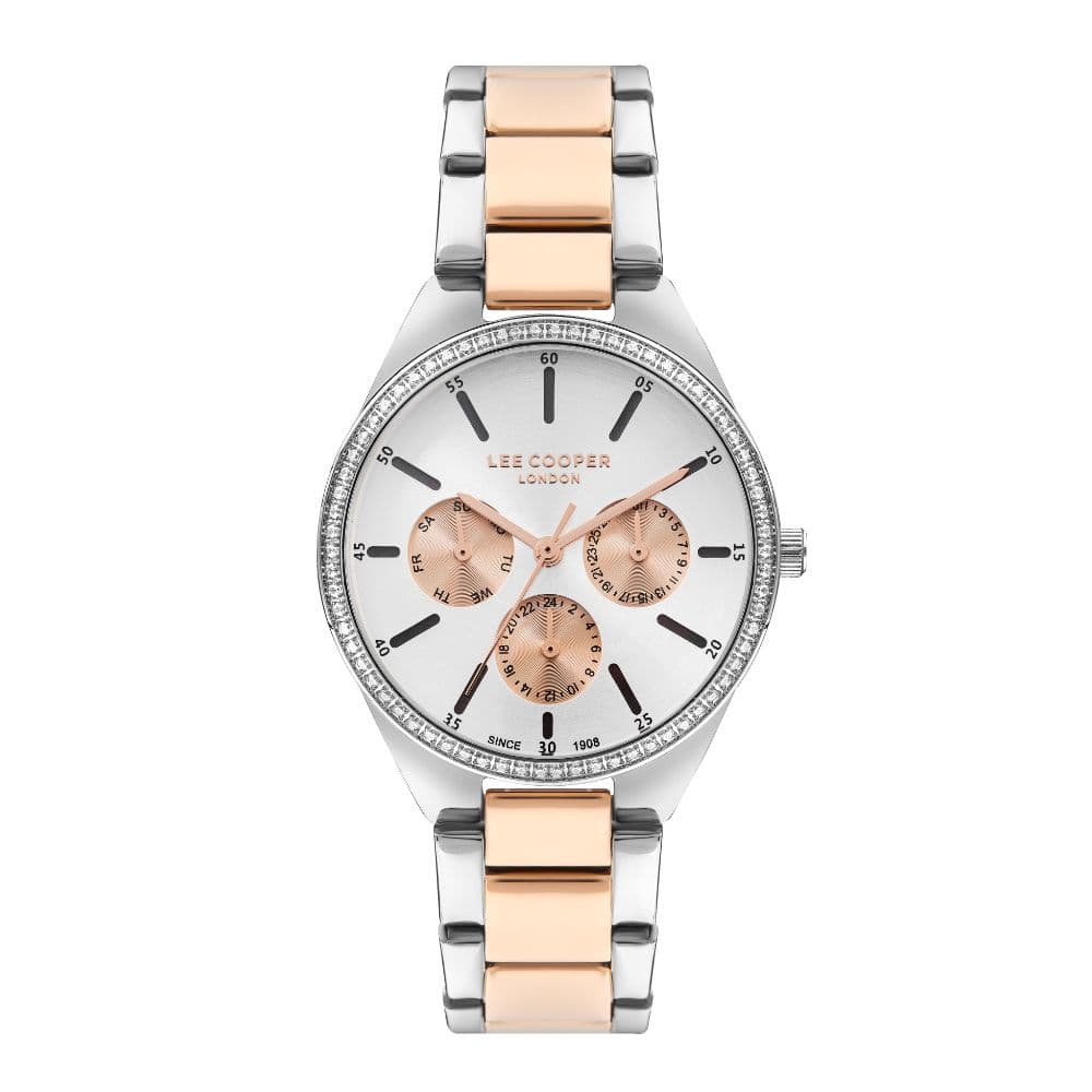 Lee Cooper Ladies Super Metal Watch LC07863.530 Silver