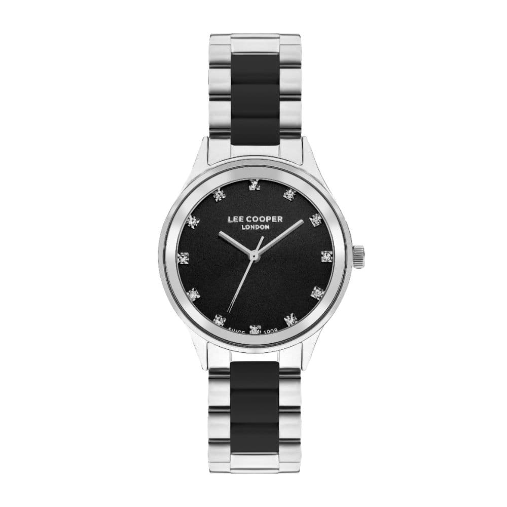 Lee Cooper Ladies Super Metal Watch LC07874.350 Black
