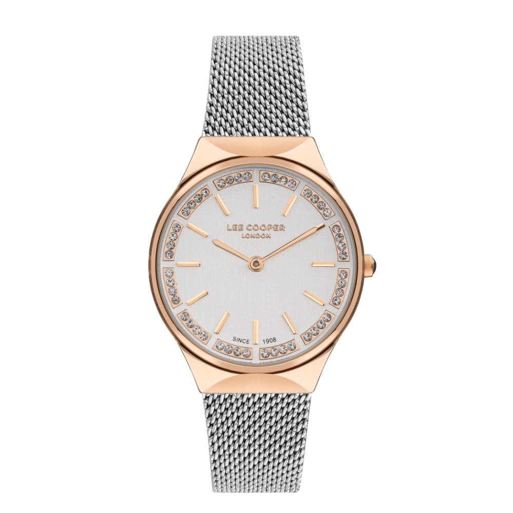 Lee Cooper Ladies Super Metal Watch LC07862.530 Silver