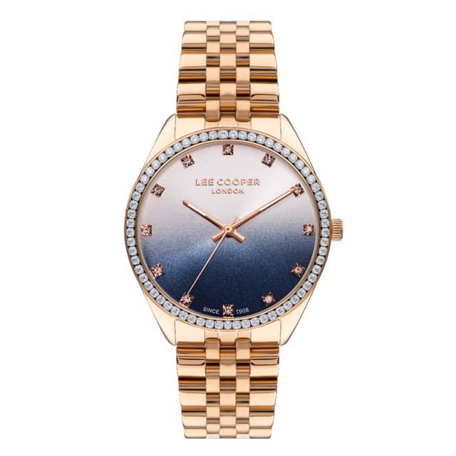 Lee Cooper Ladies Super Metal Watch LC07831.490 Blue
