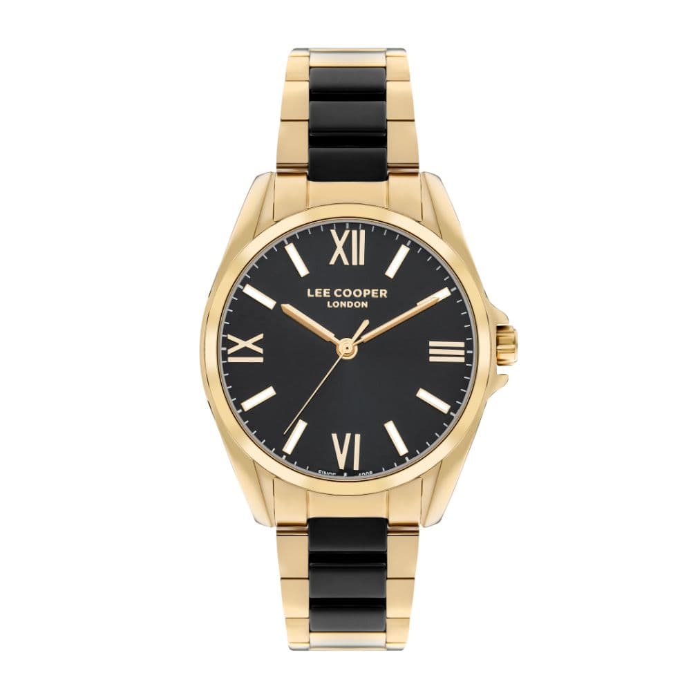 Lee Cooper Ladies Super Metal Watch LC07873.150 Black