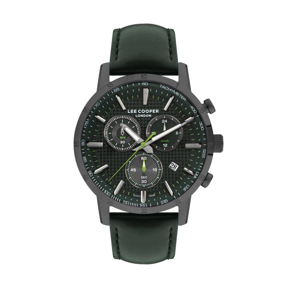 Lee Cooper Gents Super Metal Watch LC07877.077 Green