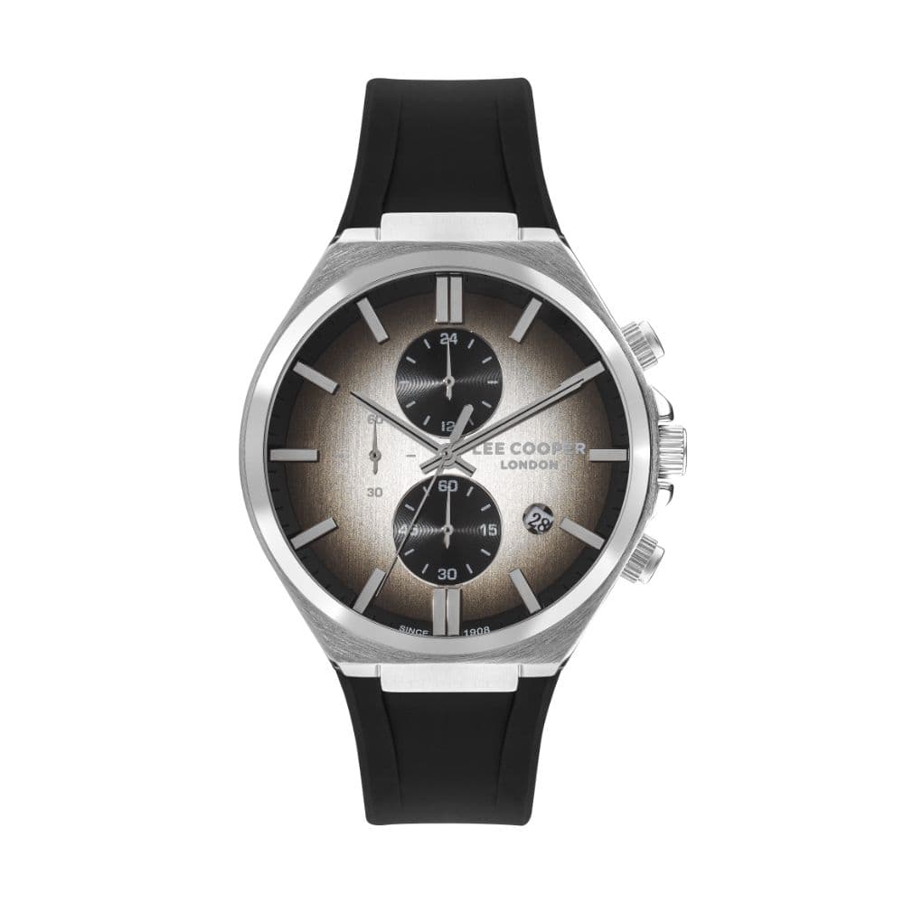 Lee Cooper Gents Super Metal Watch LC07854.351 Black