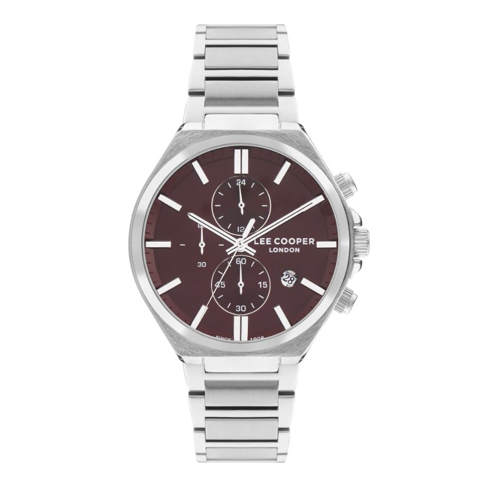 Lee Cooper Gents Super Metal Watch LC07835.380 Red