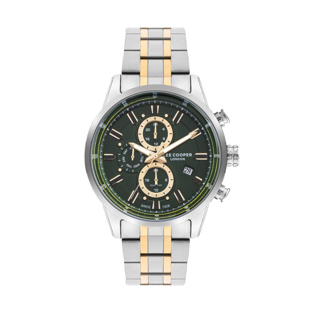 Lee Cooper Gents Super Metal Watch LC07836.270 Green