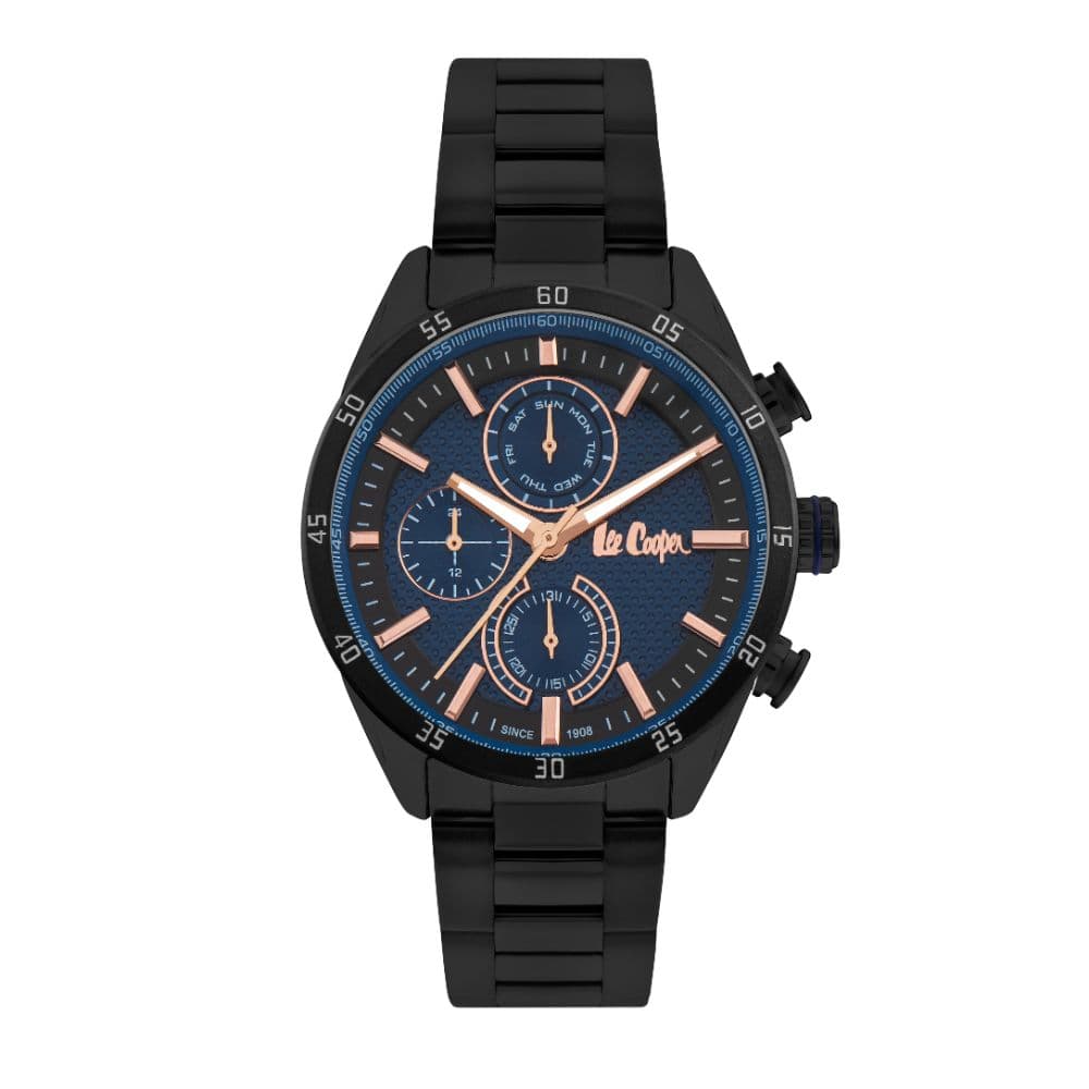 Lee Cooper Gents Super Metal Watch LC07834.690 Blue