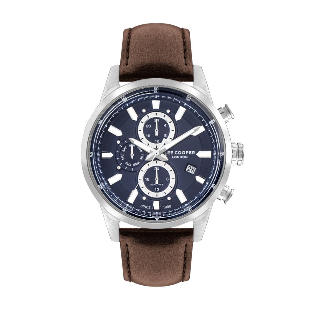 Lee Cooper Gents Super Metal Watch LC07855.394 Blue