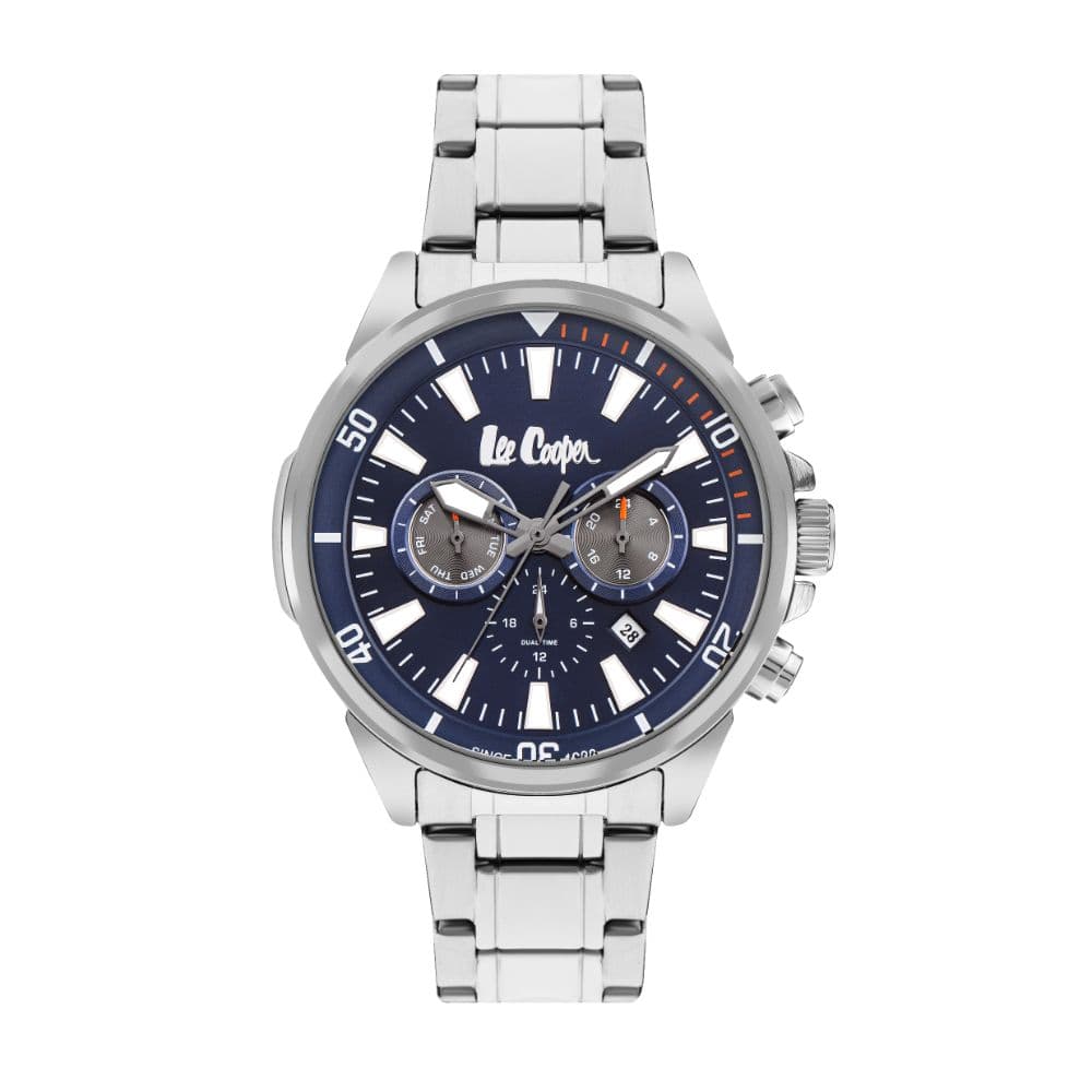 Lee Cooper Gents Super Metal Watch LC07846.390 Blue