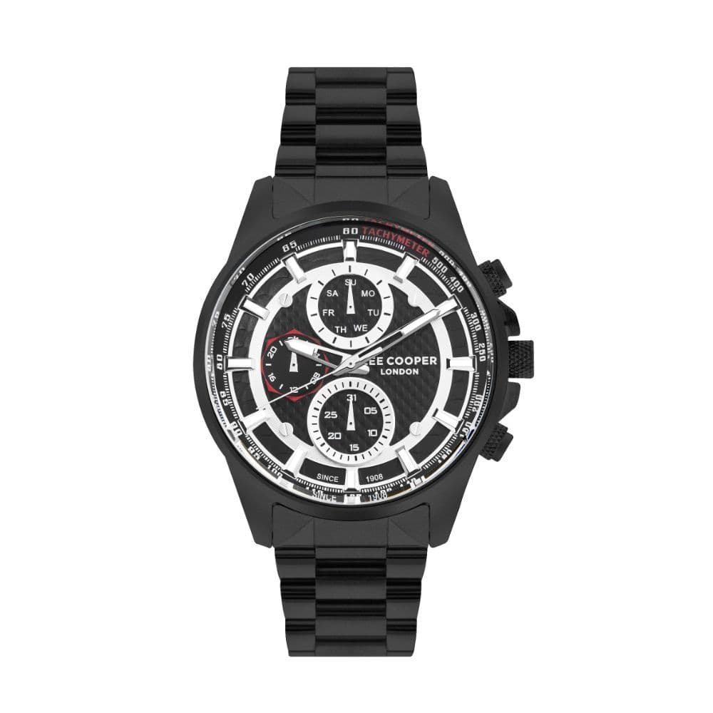 Lee Cooper Gents Super Metal Watch LC07852.650 Silver