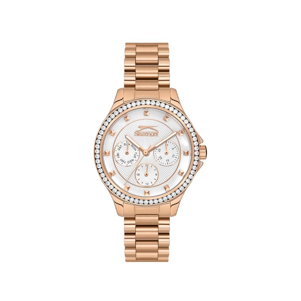 Slazenger Ladies Super Metal Watch SL.9.2241.4.04 MOP