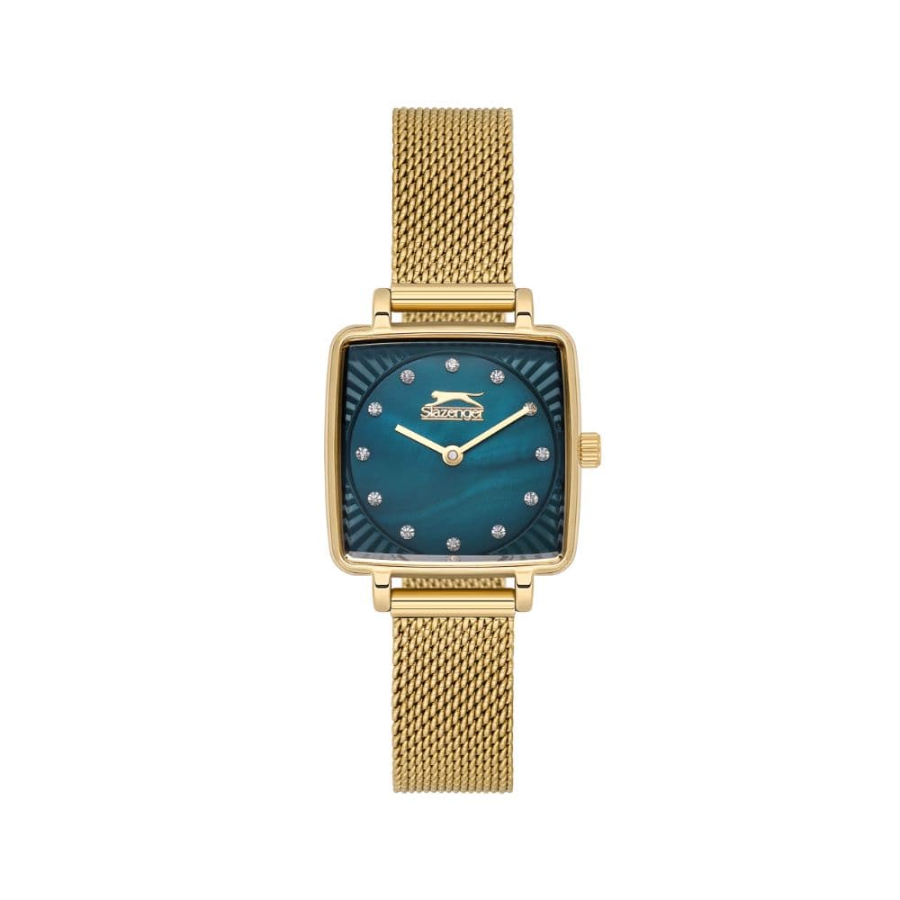 Slazenger Ladies Super Metal Watch SL.9.2255.3.06 Green