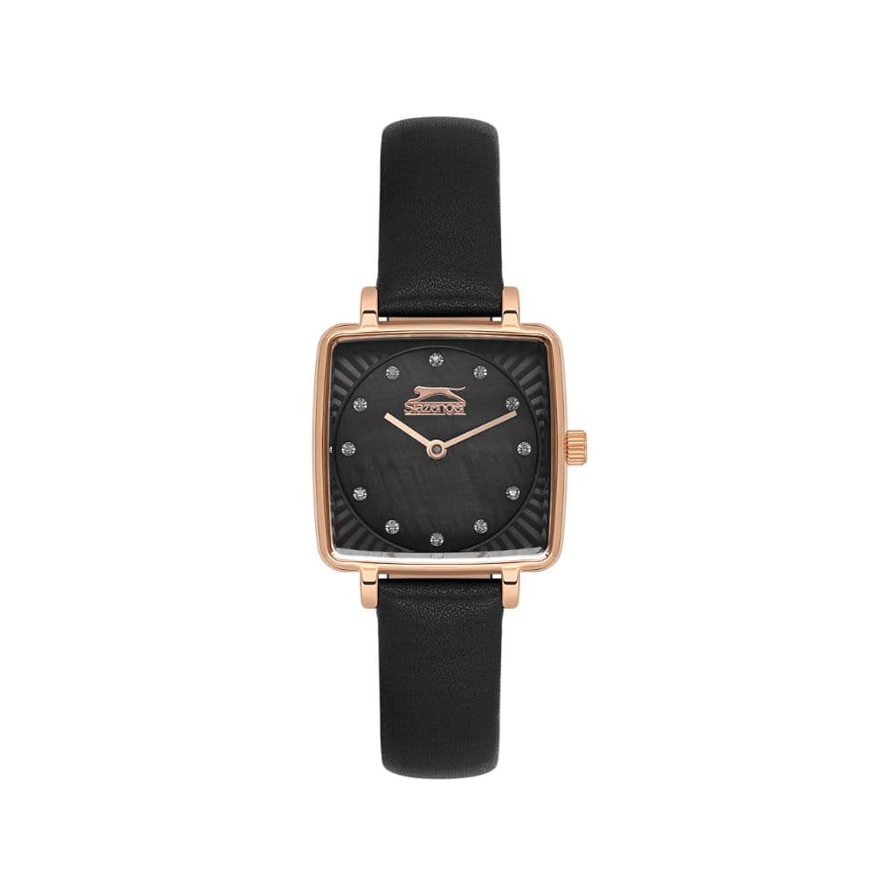 Slazenger Ladies Super Metal Watch SL.9.2256.3.02 Gun MOP