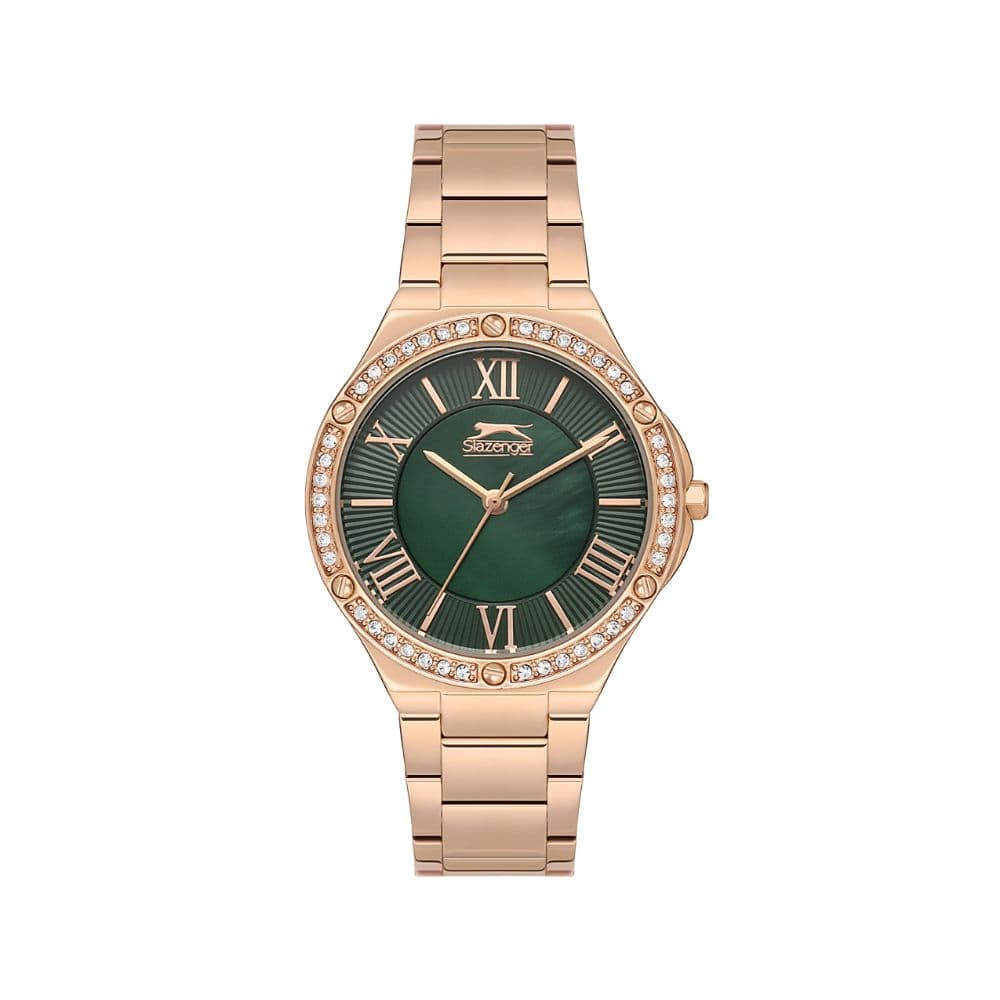 Slazenger Ladies Super Metal Watch SL.9.2225.3.04 Green