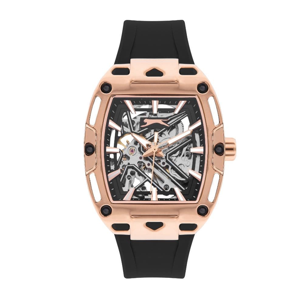 Slazenger Gents Super Metal Watch SL.9.2270.1.04 Black