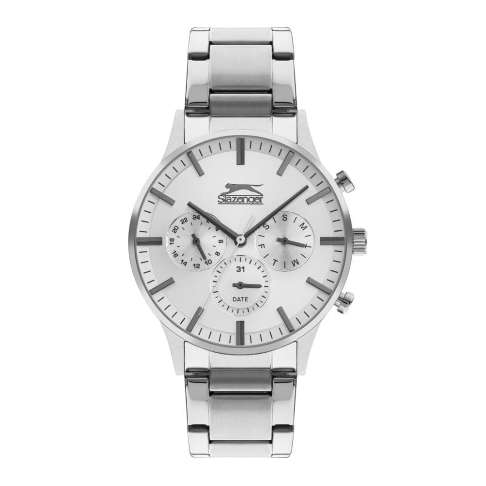 Slazenger Gents Stainless Steel Watch SL.9.2214.2.05 Silver
