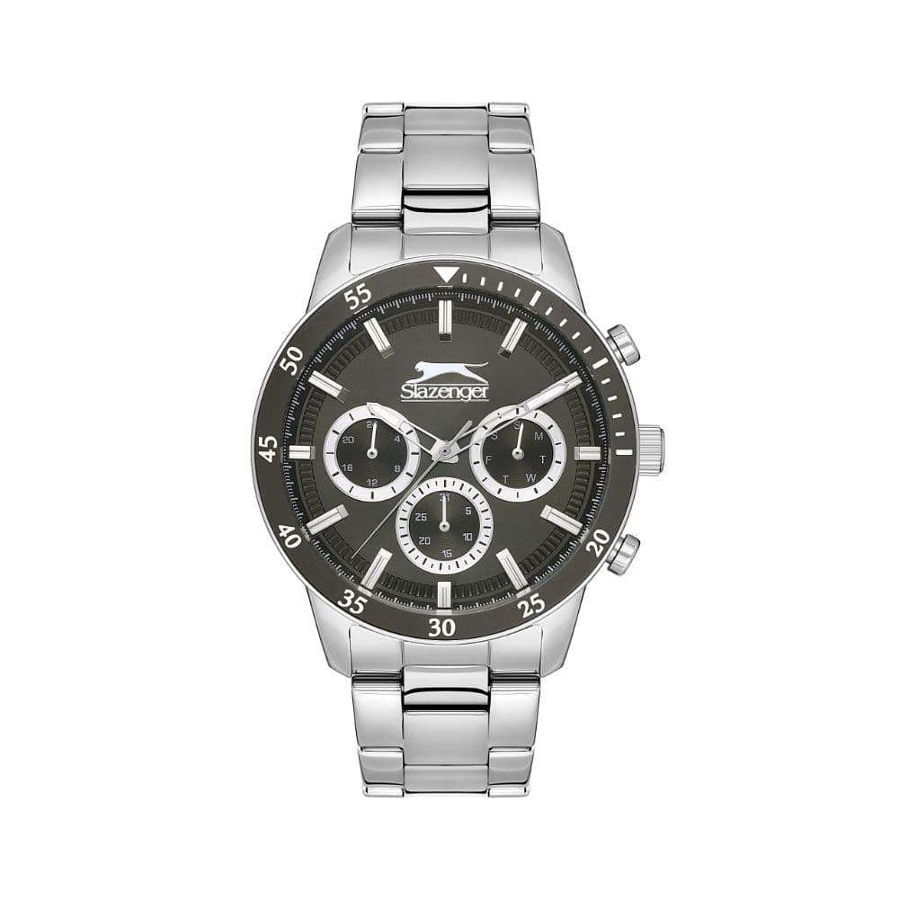 Slazenger Gents Super Metal Watch SL.9.2260.2.04 Gun