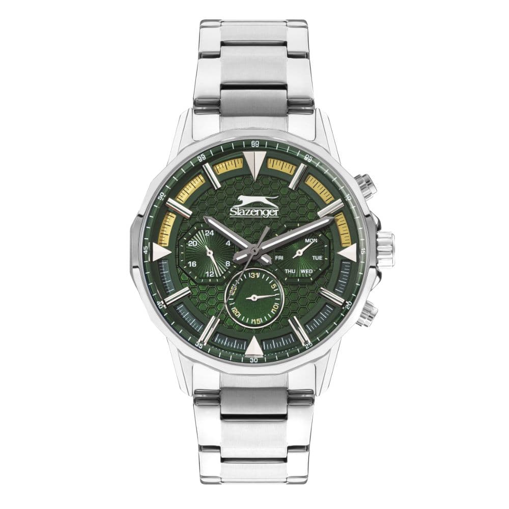 Slazenger Gents Super Metal Watch SL.9.2216.2.03 Green