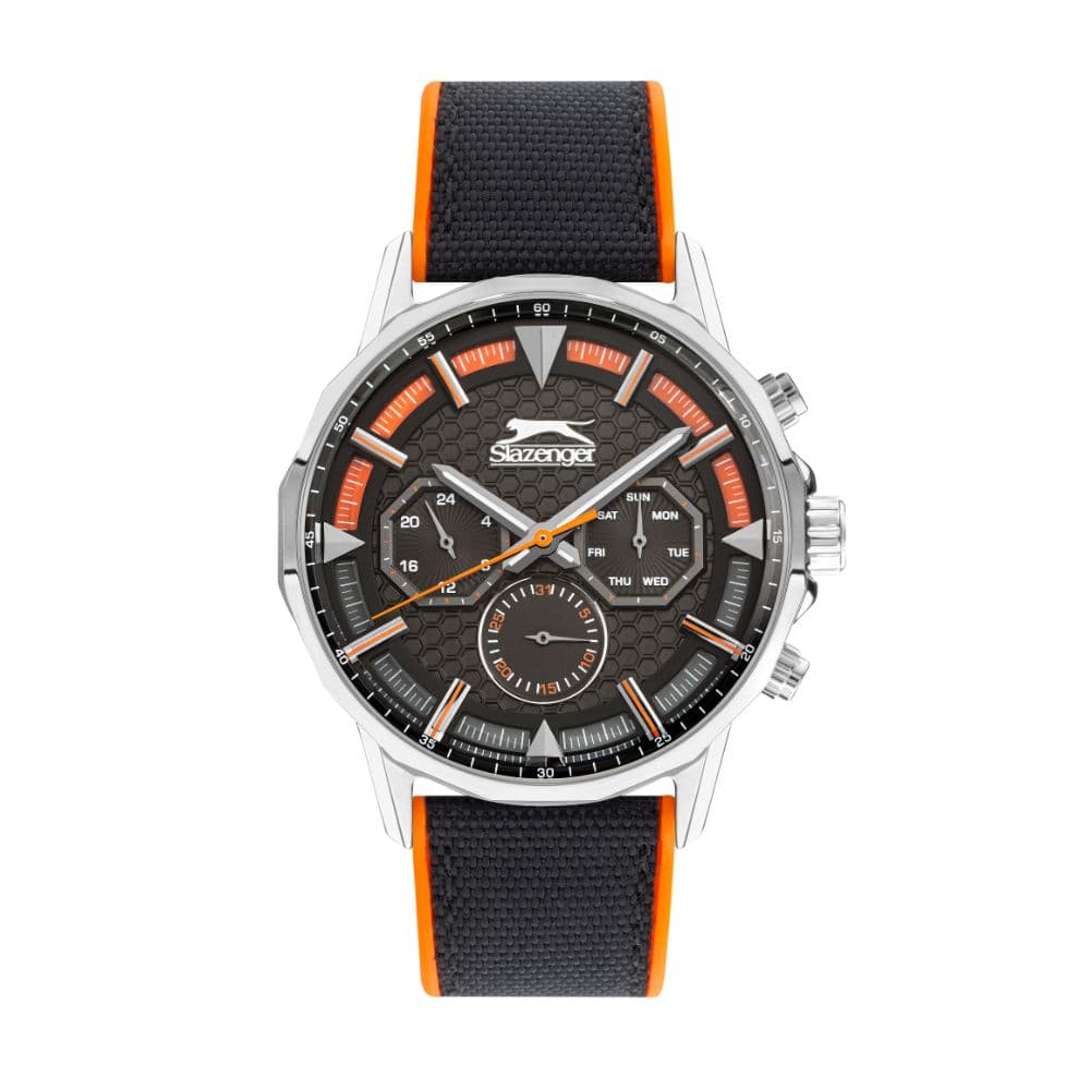 Slazenger Gents Super Metal Watch SL.9.2217.2.01 Black