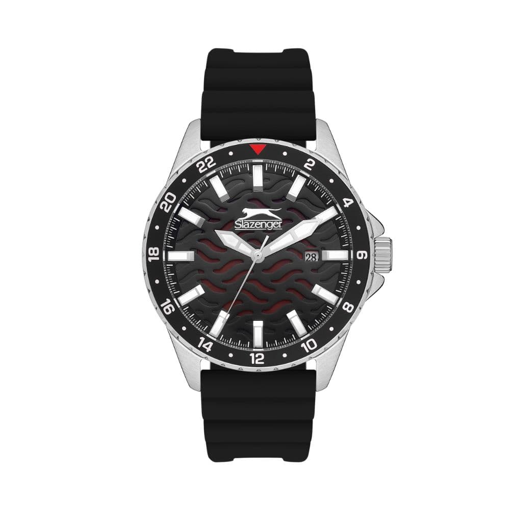 Slazenger Gents Super Metal Watch SL.9.2224.1.01 Black