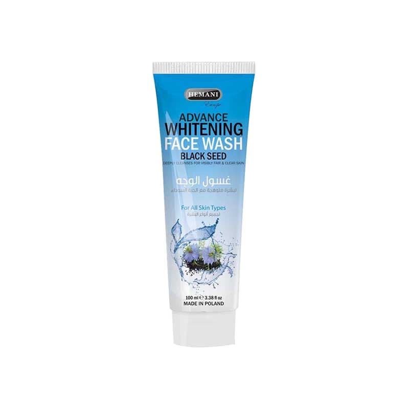 Hemani Advance Whitening with Black Seed Face Wash 100ml