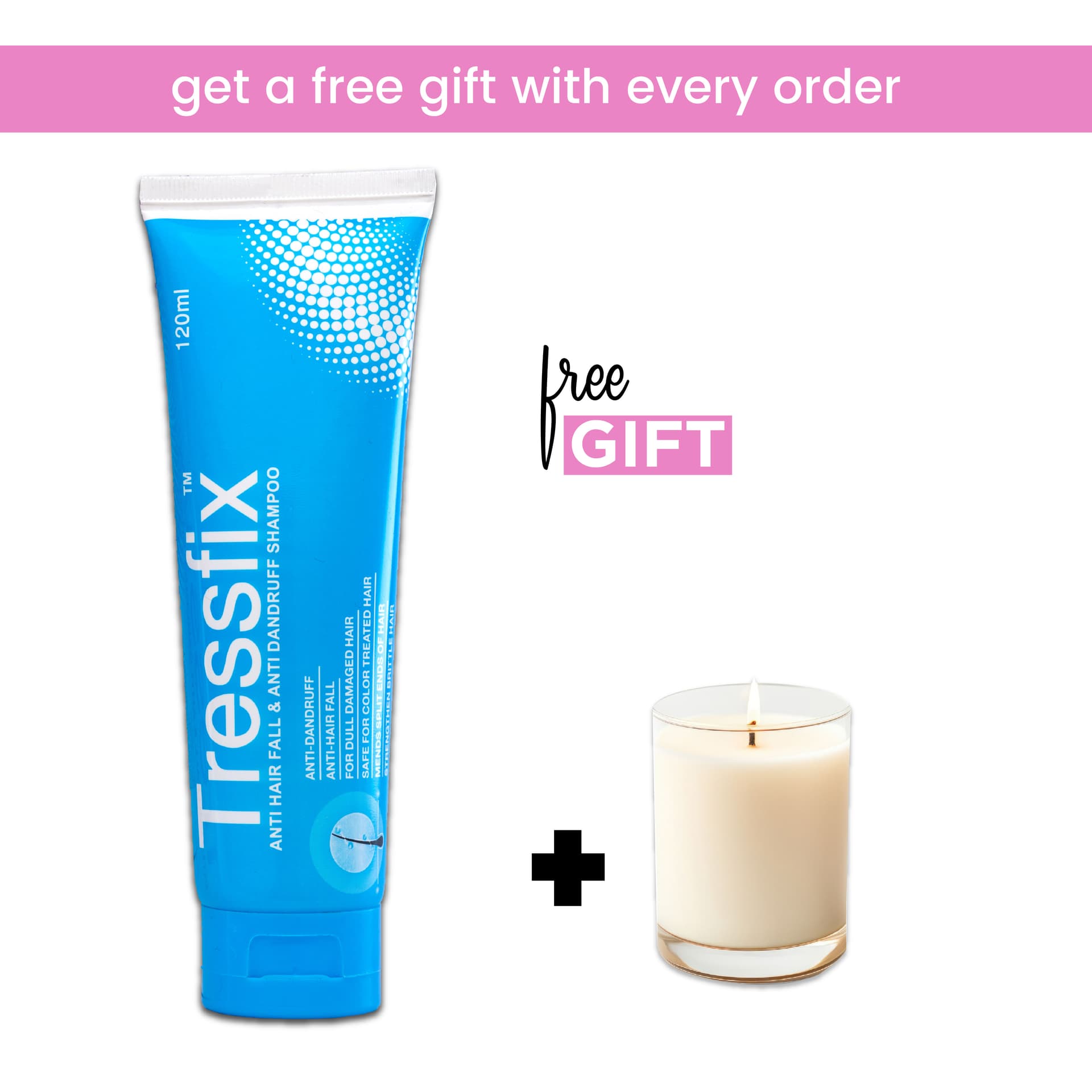 Rederm Tressfix Hairfall & Anti-Dandruff Shampoo