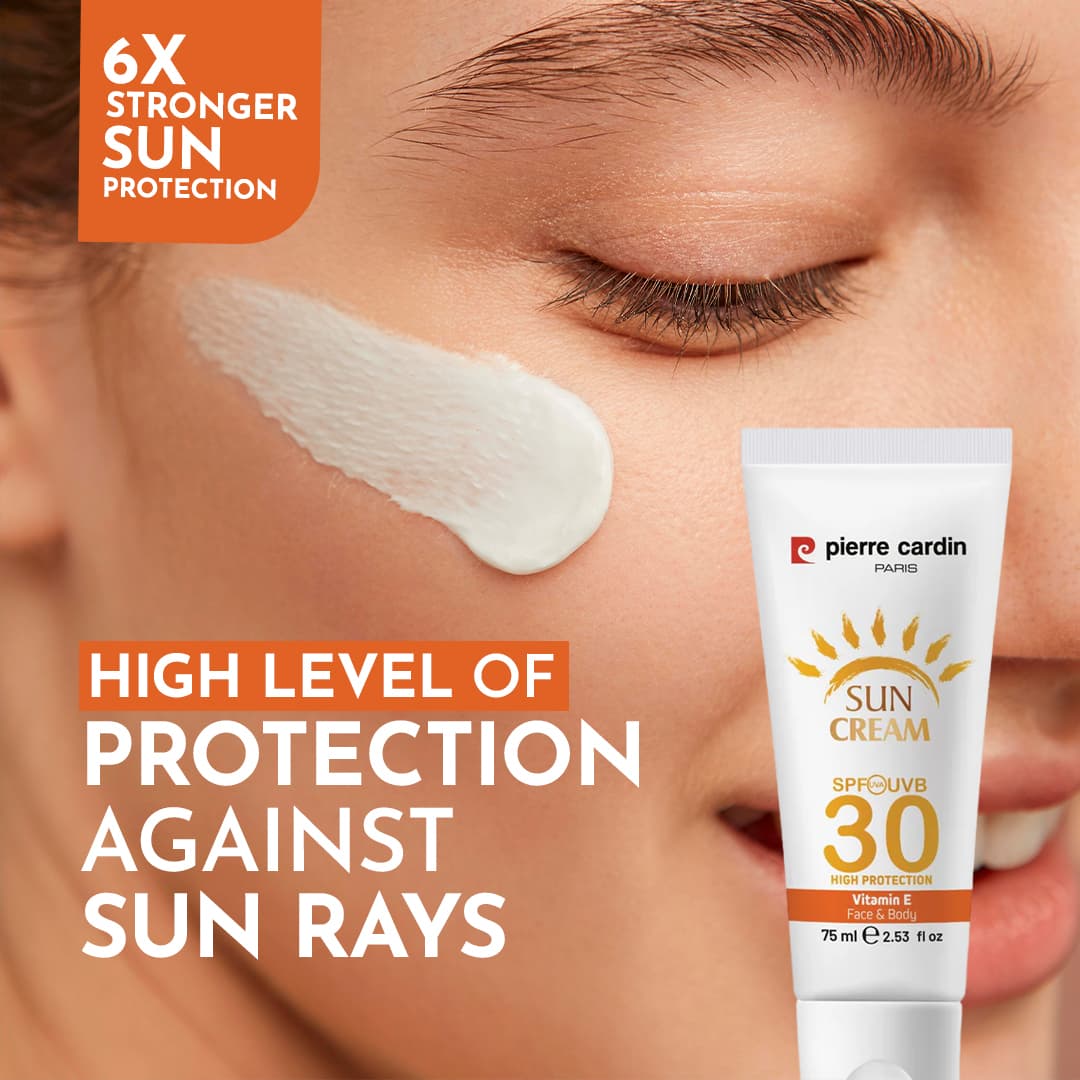 Pierre Cardin Paris Sun Cream 30 SPF High Profile 75ml - TESTER