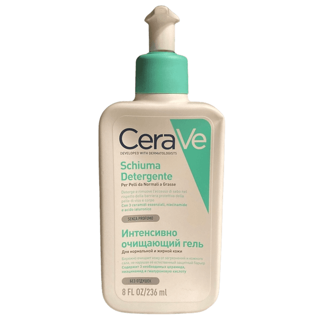 CeraVe Foaming Cleanser for Normal to Oily Skin 236ml