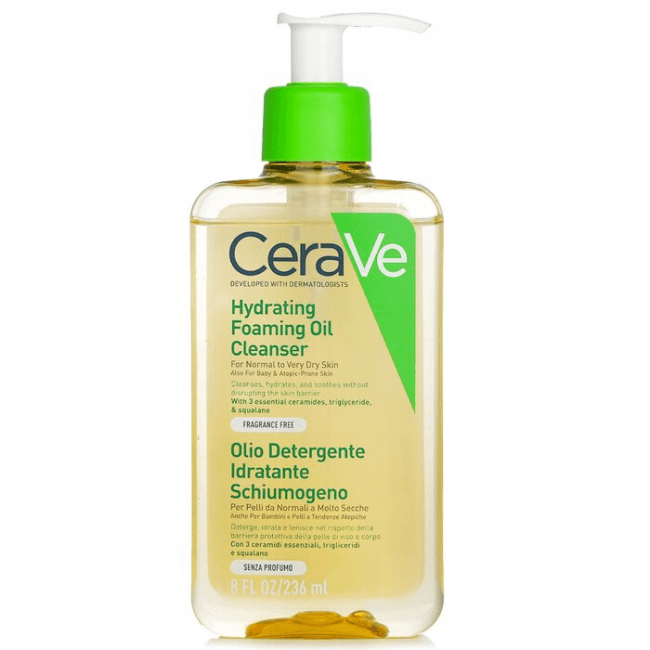 CeraVe Hydrating Foaming Oil Cleanser For Normal To Very Dry Skin 237ml