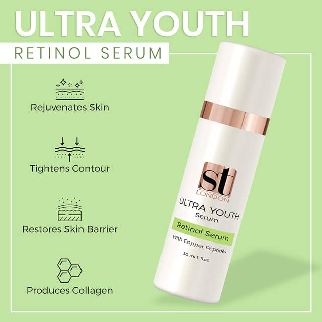 ST London Ultra Youth Retinol Serum 30ml