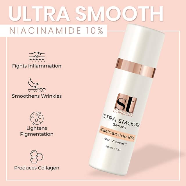 ST London Ultra Smooth Niacinamide Serum 30ml