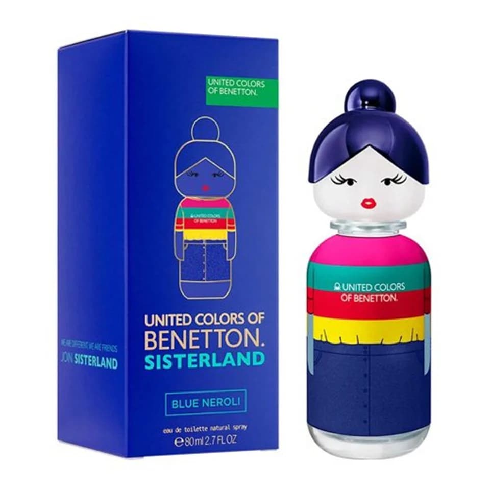 Benetton United Dreams Ladies Sisterland Blue Neroli EDT 80ml