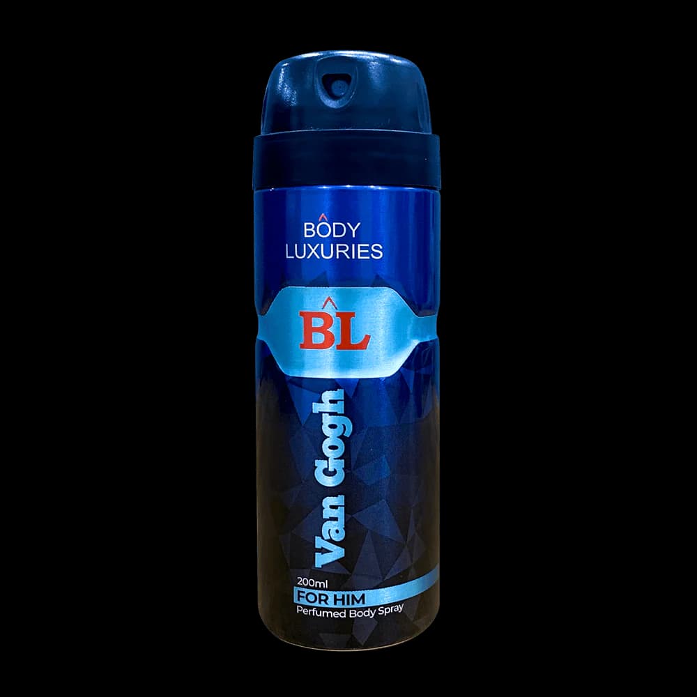 Body Luxuries Perfumed Van Gogh Body Spray For Men 200ml
