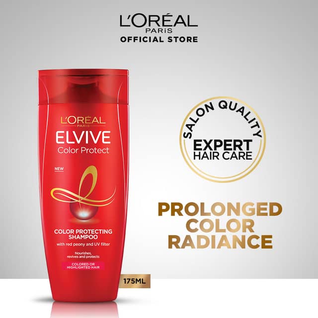 Loreal Paris Elvive Color Protect Shampoo 175 ml - For Colored Hair
