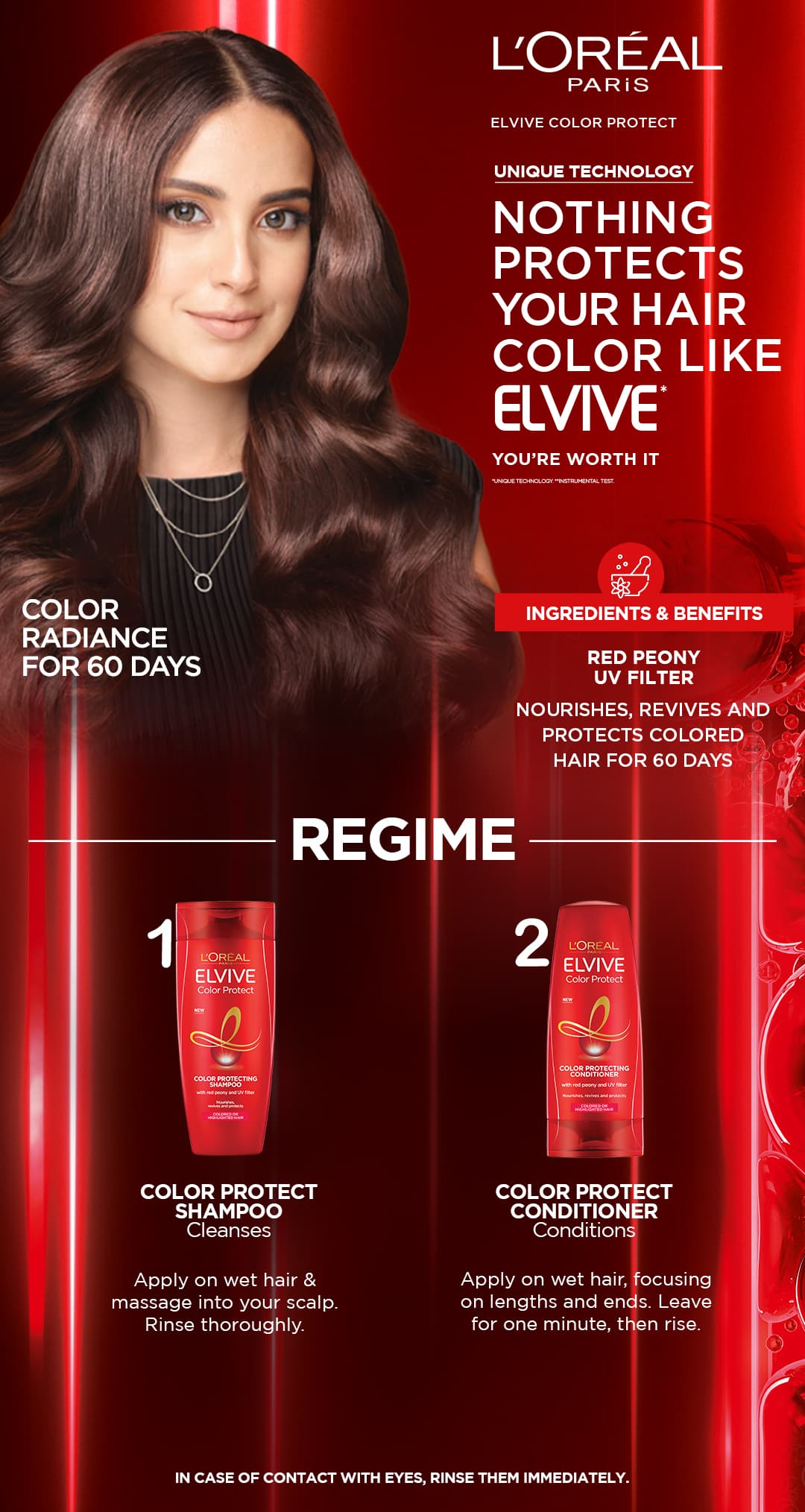 Loreal Paris Elvive Color Protect Shampoo 360ml details