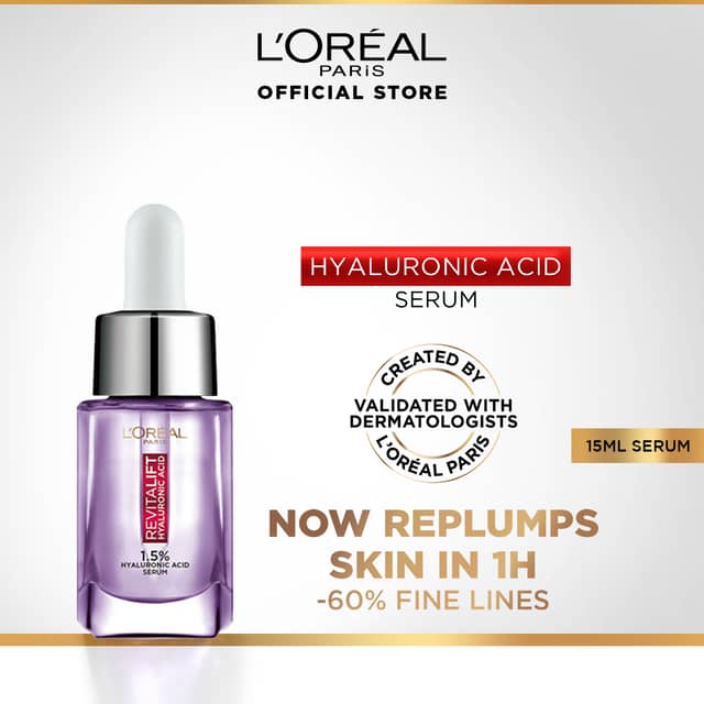 L'Oreal Paris Revitalift 1.5% Hyaluronic Acid Serum 15ml