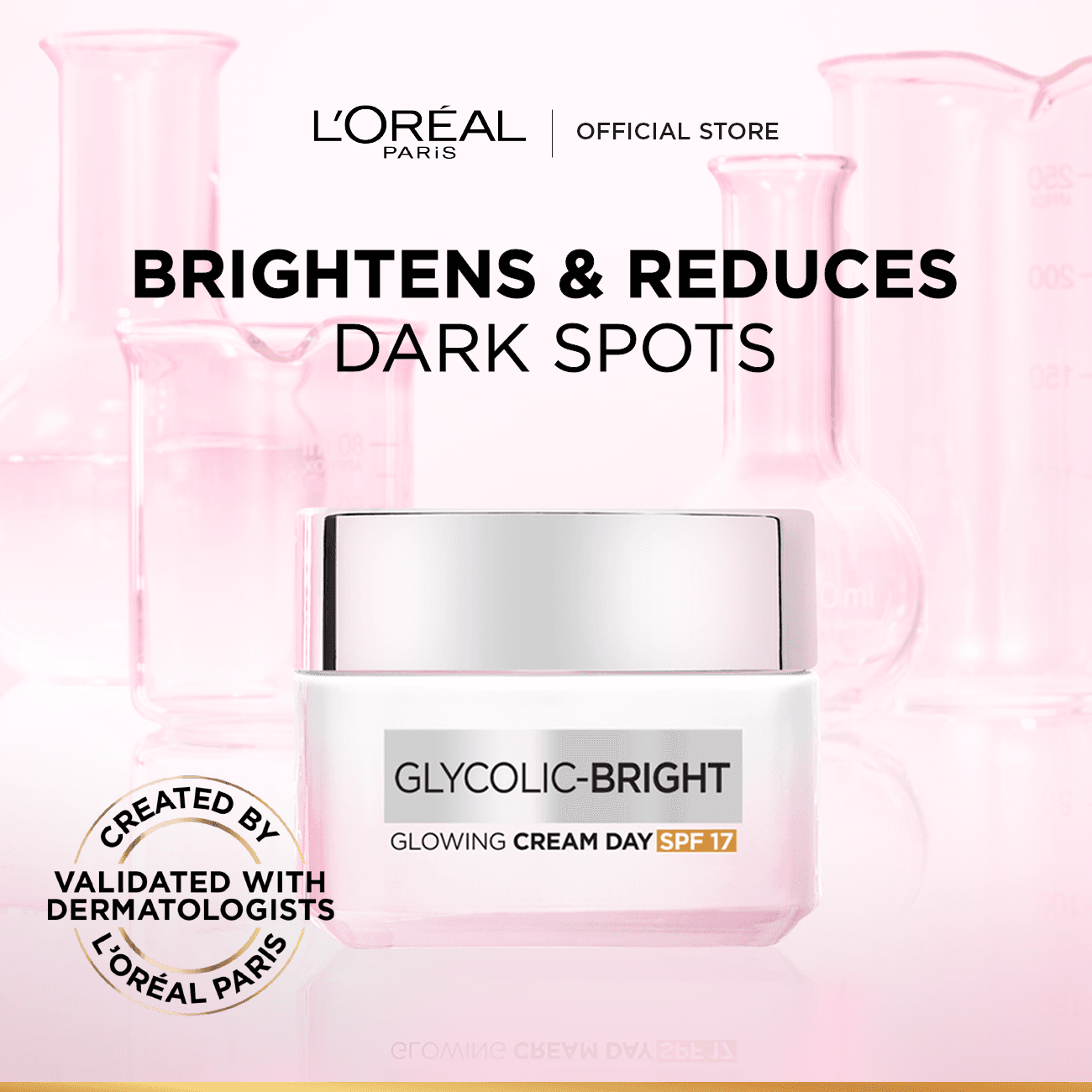 L’Oreal Paris - Glycolic Bright Glowing Day Cream SPF17 50ml