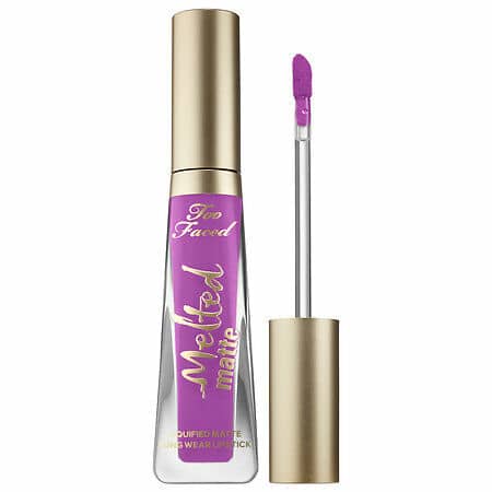 Too Faced Liquified Metallic Lipstick Melted Matte
