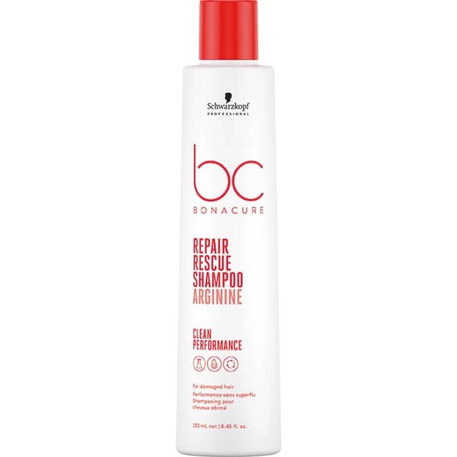 Schwarzkopf Bonacure Clean Performance Repair Rescue Arginine Shampoo 250ml