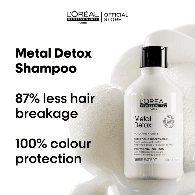 L'Oreal Professionnel Metal Detox Anti-Metal Cleansing Cream Shampoo 300ml