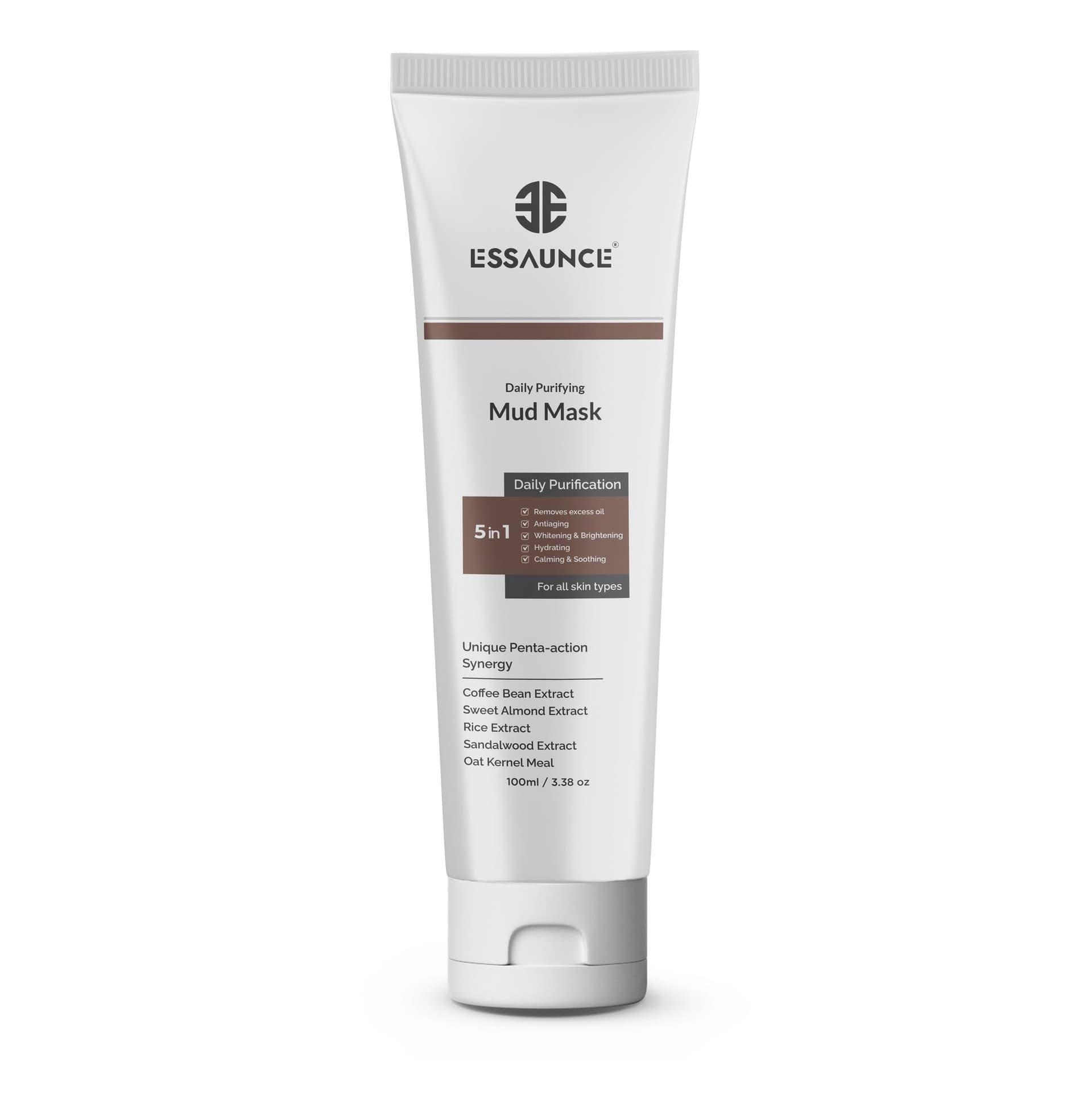 Essaunce Daily Purifying Mud Mask 5 In 1 100ml