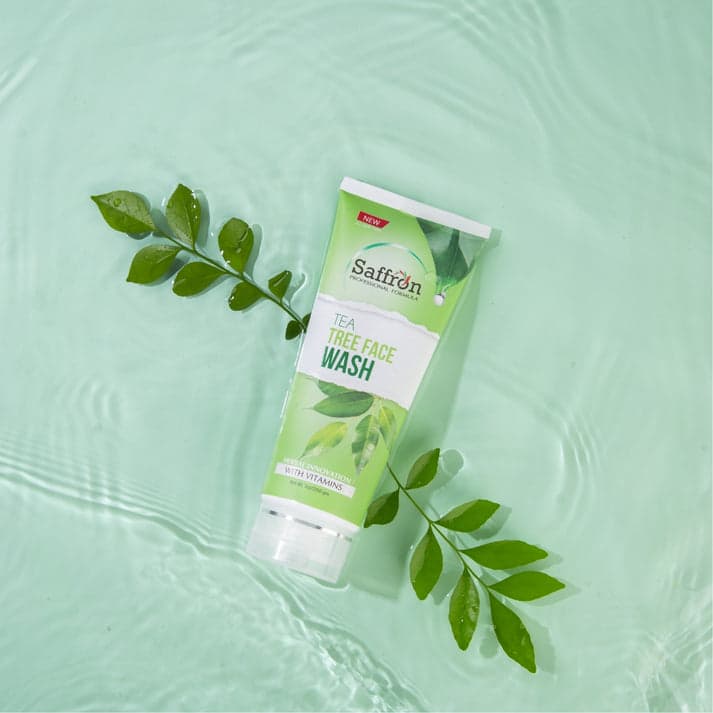 Saffron Tea Tree Wash 200g