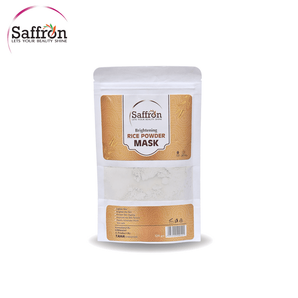 Saffron Brightening Rice Powder Mask 120g